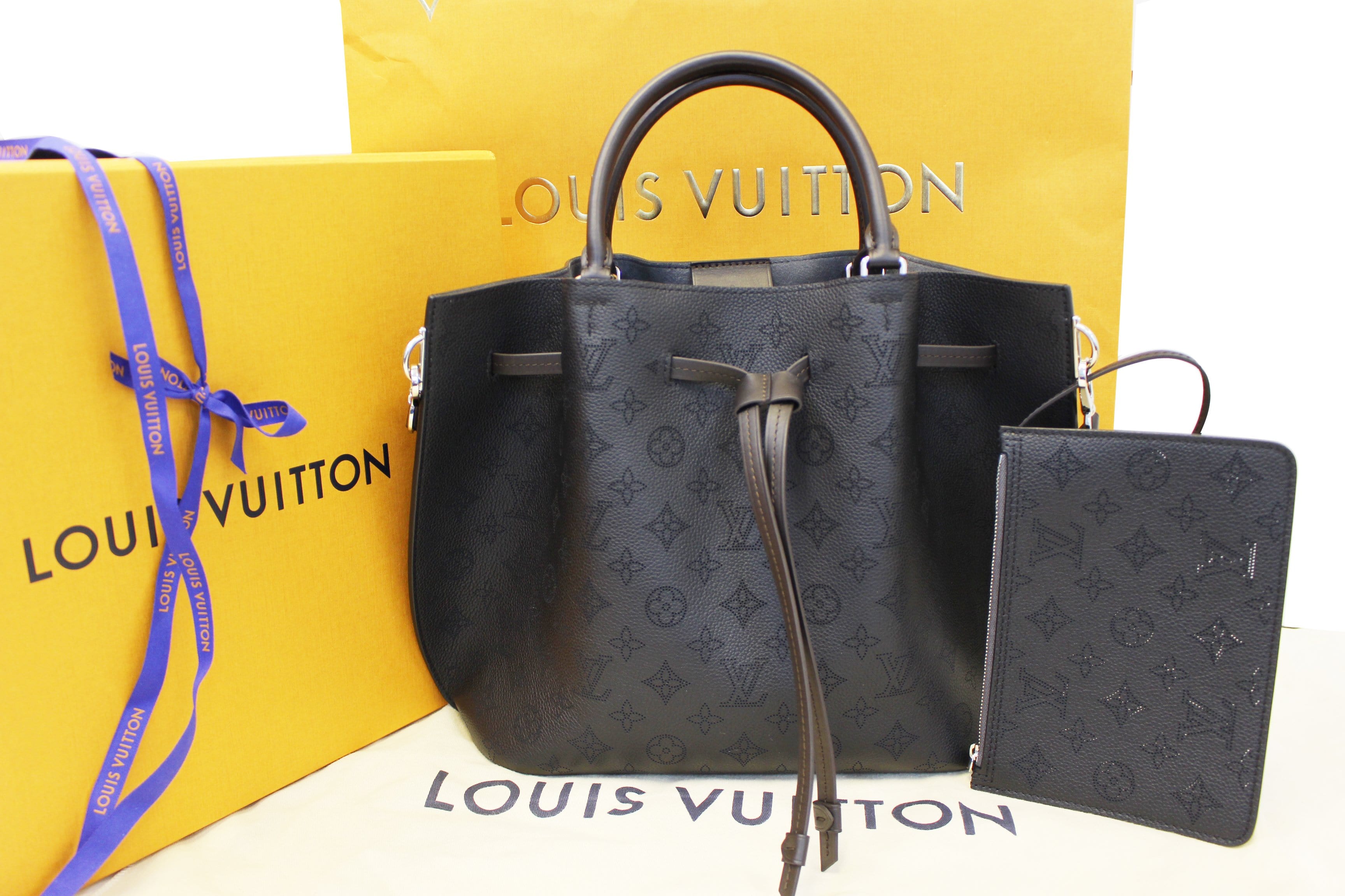 Louis Vuitton Girolata Handbag Mahina Leather at 1stDibs