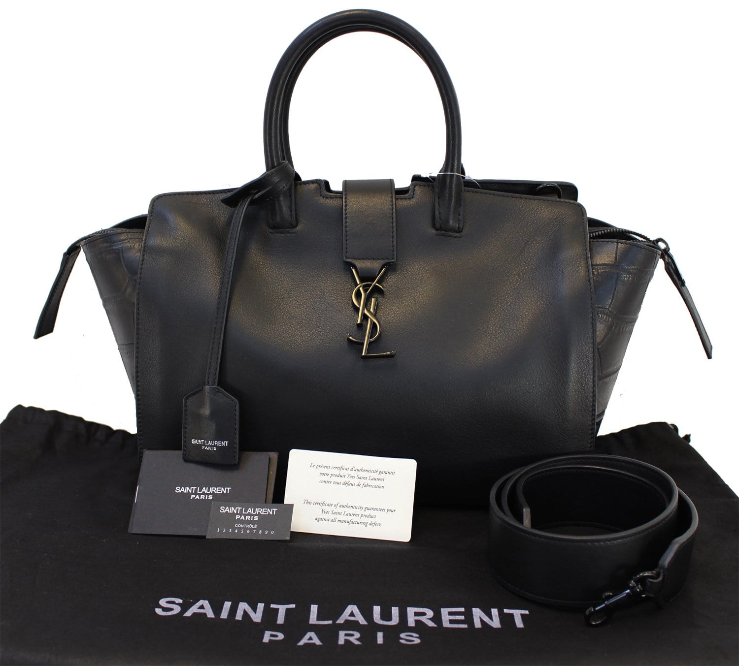 Authentic Saint Laurent black cloth dust bag - different sizes