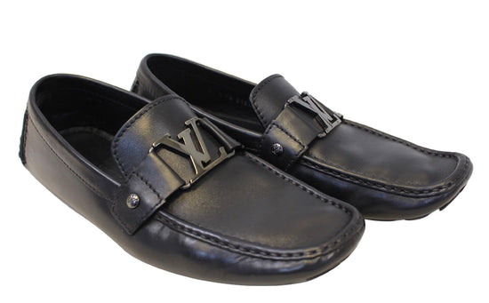 Louis Vuitton Monte Carlo Moccasins Dark Blue Driving Shoes