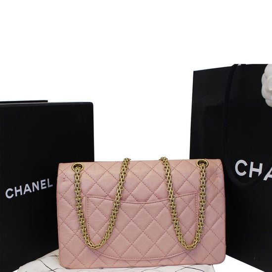 Chanel 2.55 Flap Bag in Pink, Dark Pink & Fuchsia Wool Tweed — UFO No More