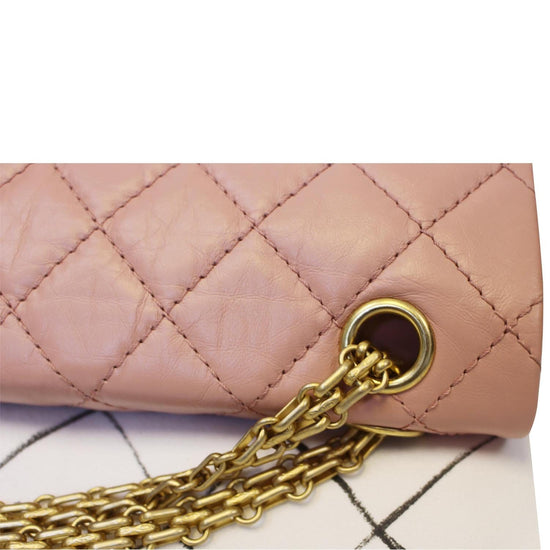Vintage CHANEL 2.55 Classic Flap 9”, Pink
