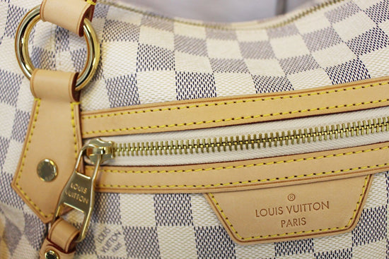 Louis Vuitton Evora Damier Azur Canvas MM Bag | The Lux Portal
