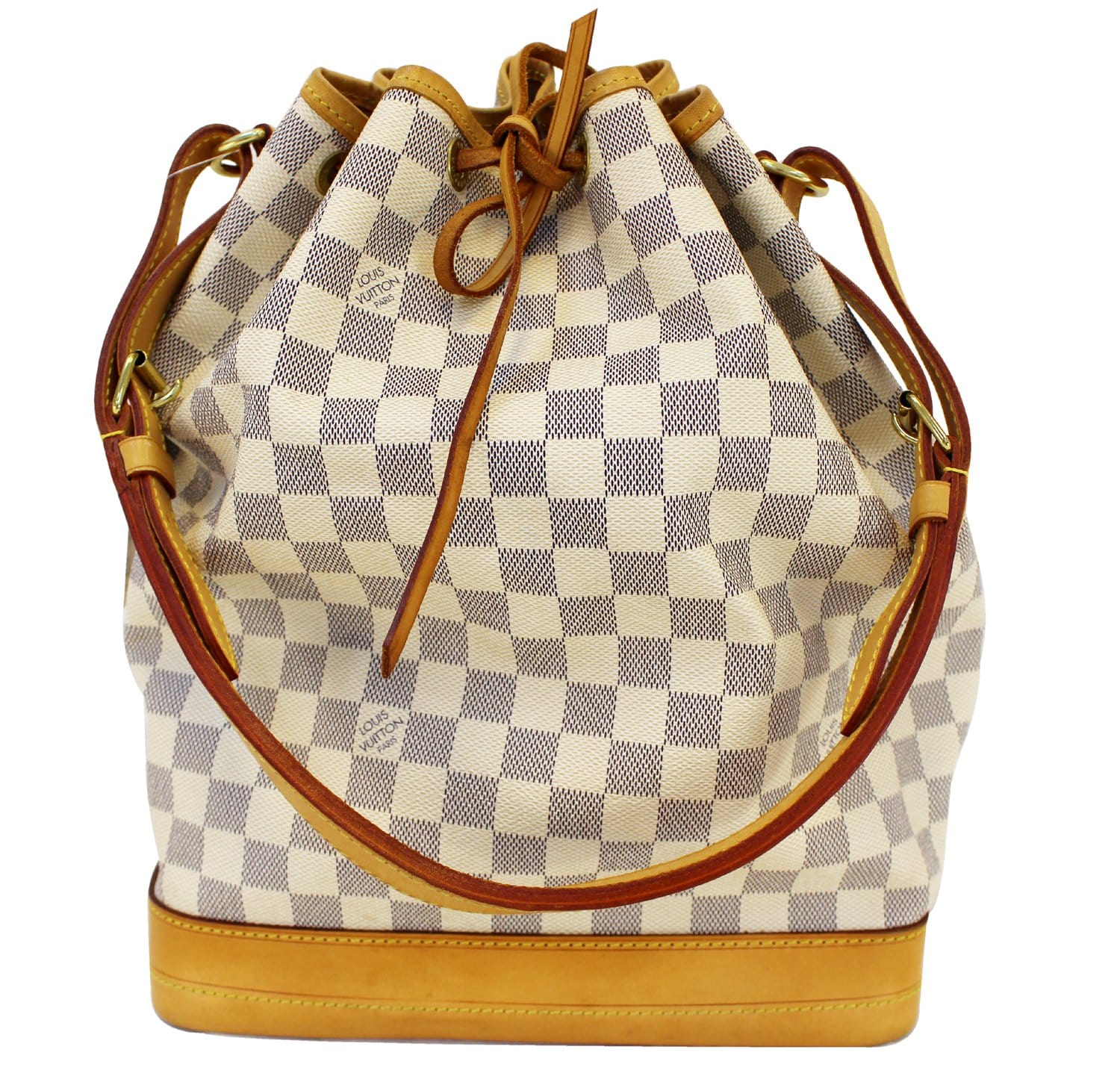 LOUIS VUITTON Large Noe Damier Azur Shoulder Bag