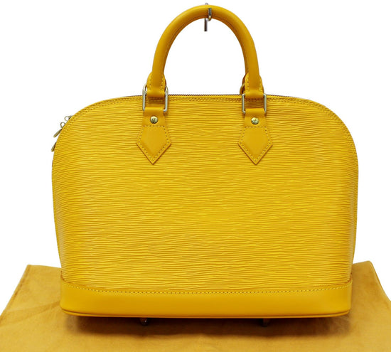 Louis Vuitton Alma PM Bag in Ivory Epi Leather — UFO No More