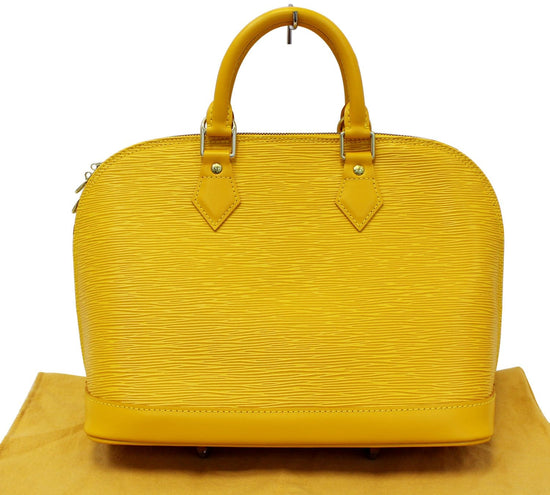 Louis Vuitton - Alma Epi yellow