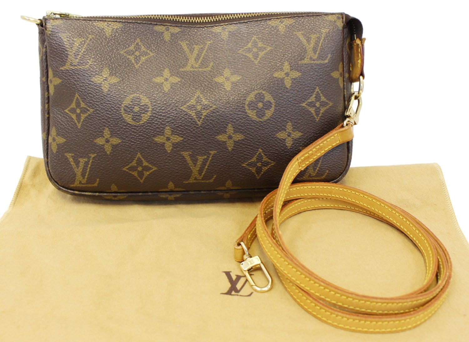 Louis Vuitton 1999 Monogram Pochette Handbag