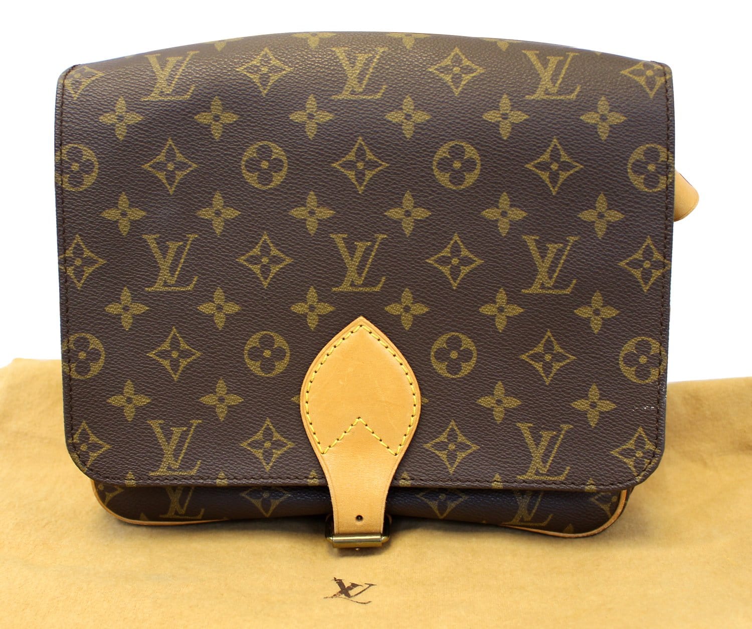 Louis Vuitton Monogram Canvas Cartouchiere GM Bag - Yoogi's Closet