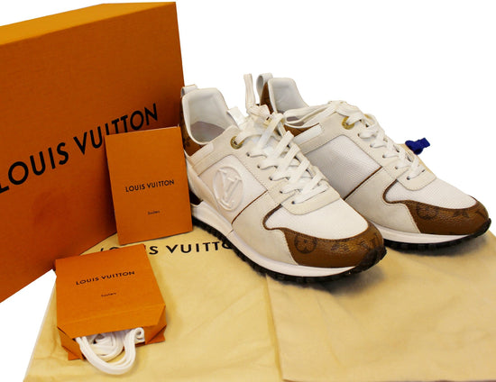 Louis Vuitton Runaway Sneakers Suede Leather Size 38 US 7