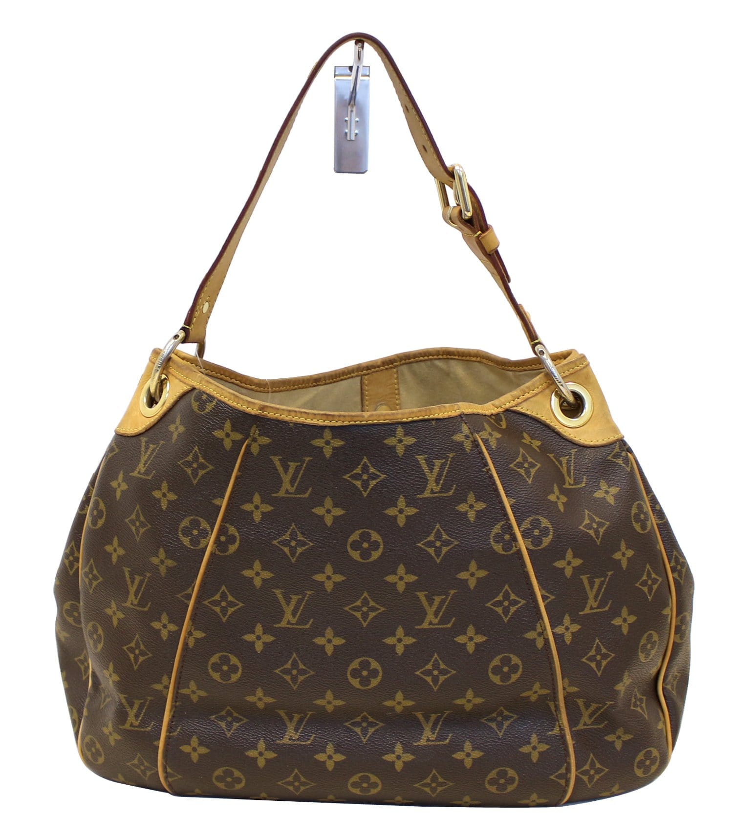 LOUIS VUITTON Monogram Galliera PM Brown Shoulder Handbag - 30% Off