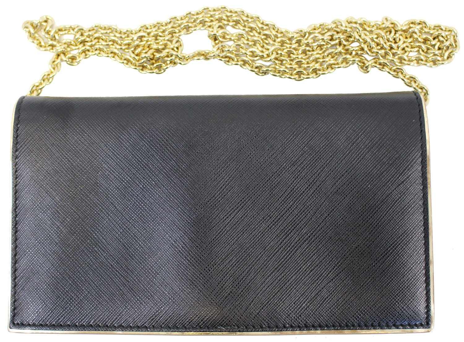 SALVATORE FERRAGAMO Miss Vara Bow Saffiano Leather Wallet