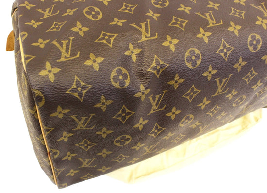 Louis Vuitton Speedy 40 Brown Cloth ref.428783 - Joli Closet