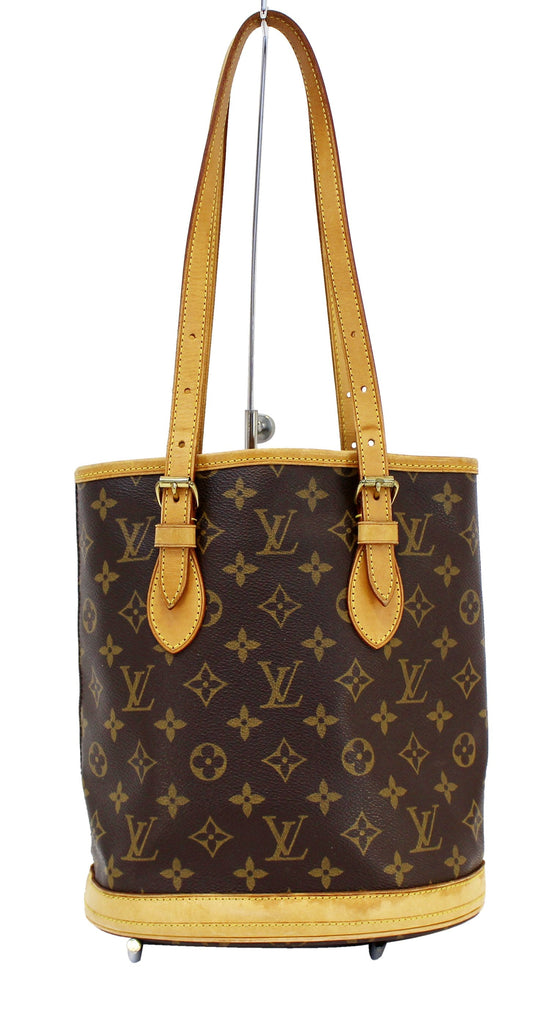 Louis Vuitton Louis Vuitton Bucket PM Monogram Canvas Shoulder Bag +