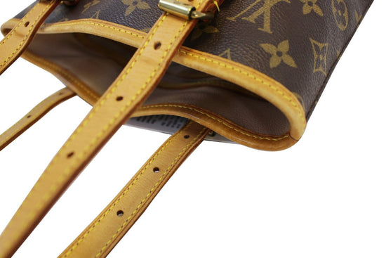 Louis Vuitton beautiful monogram bucket bag PM * new lining from LV.