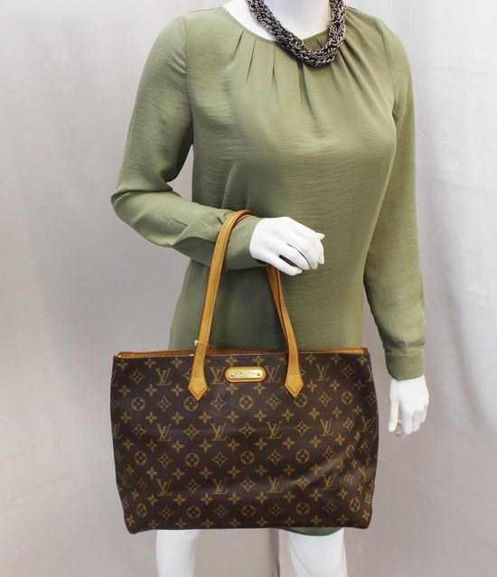 Louis Vuitton Monogram Canvas Wilshire MM Bag Louis Vuitton