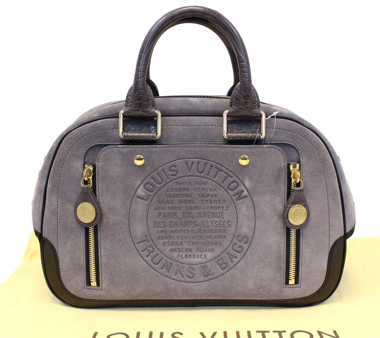 New in Box Louis Vuitton Limited Edition Luggage Name Tag Saint Tropez