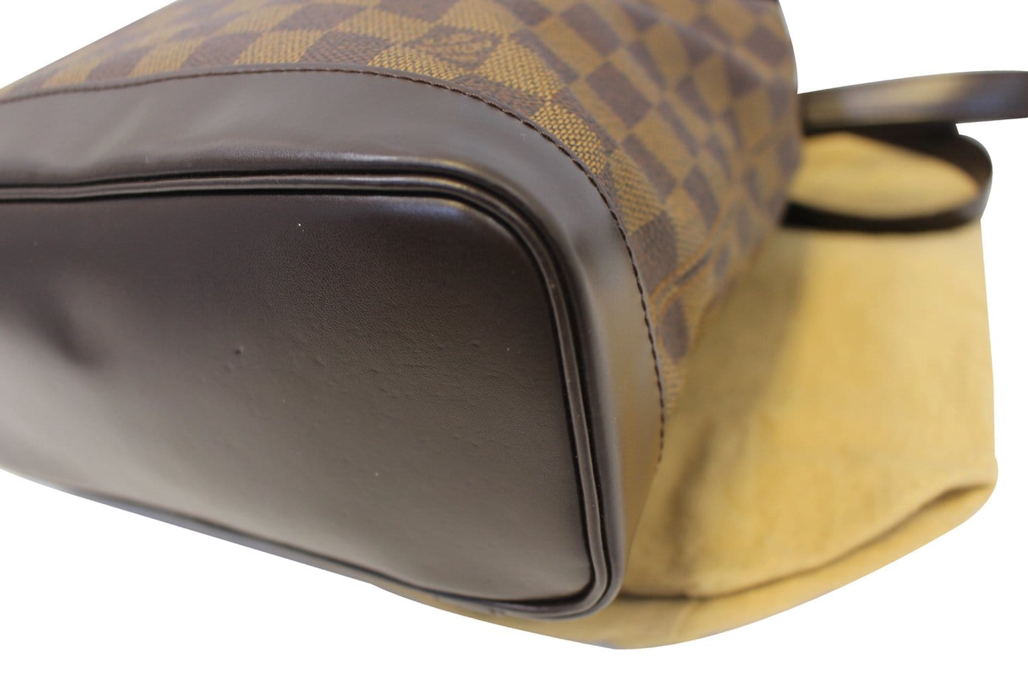 Vintage Louis Vuitton Soho Backpack in Damier Ebene (limited