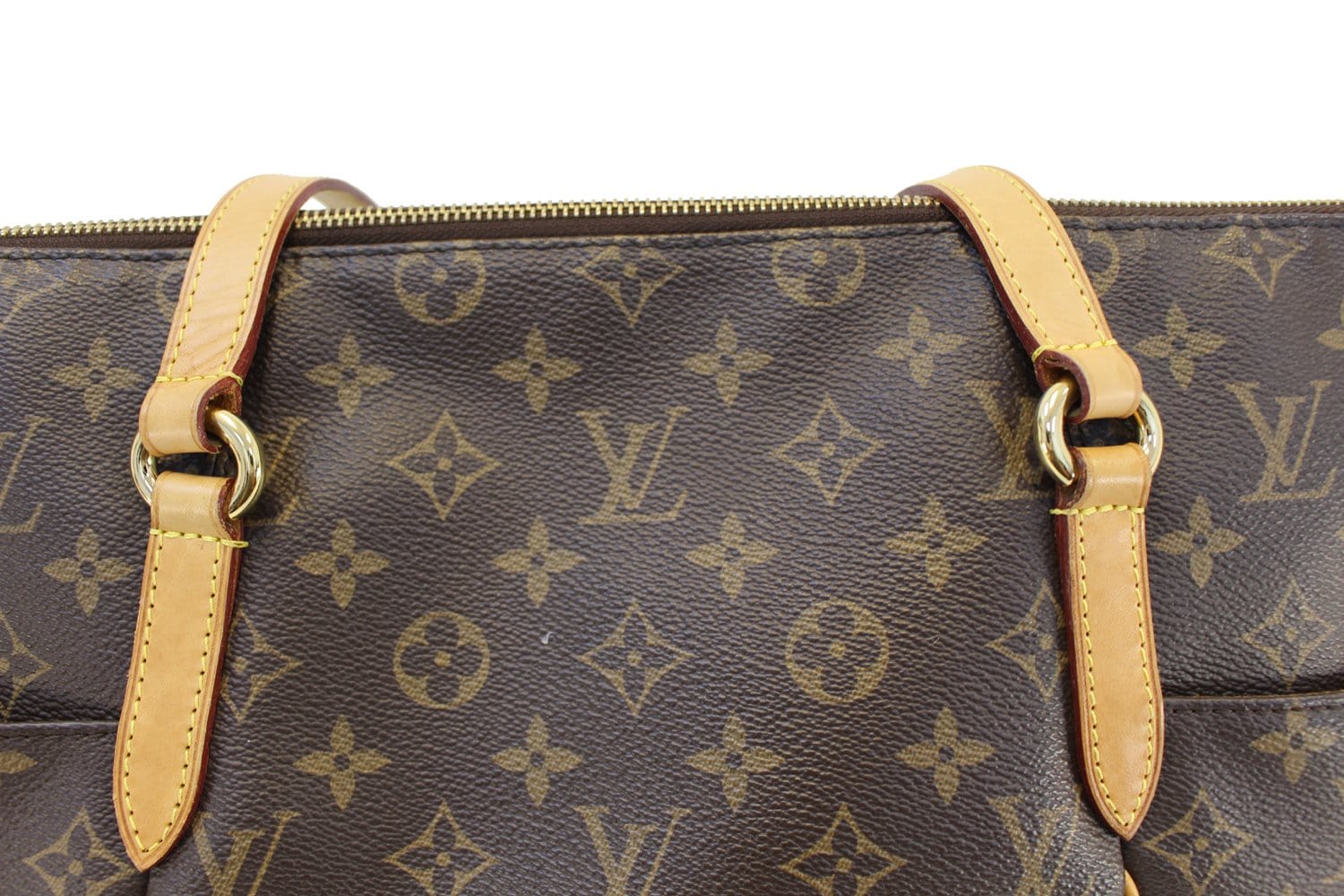 Authentic LOUIS VUITTON Monogram Canvas Totally MM Tote Bag TT1462