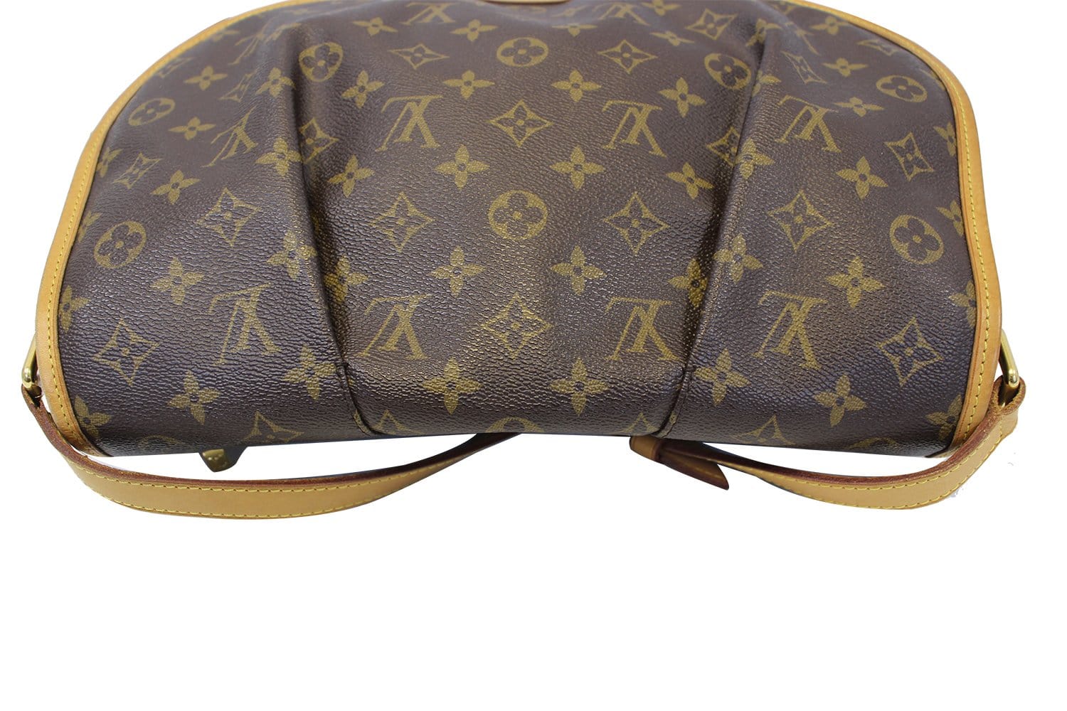 LOUIS VUITTON Monogram Canvas Menilmontant MM Crossbody Bag