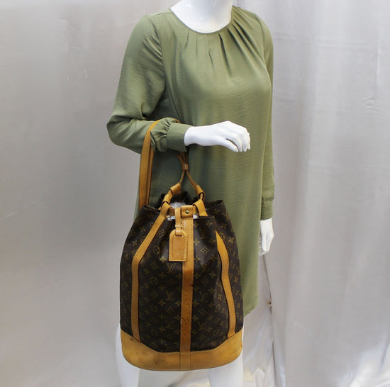 Louis Vuitton Louis Vuitton Randonnee GM Monogram Canvas Shoulder Bag