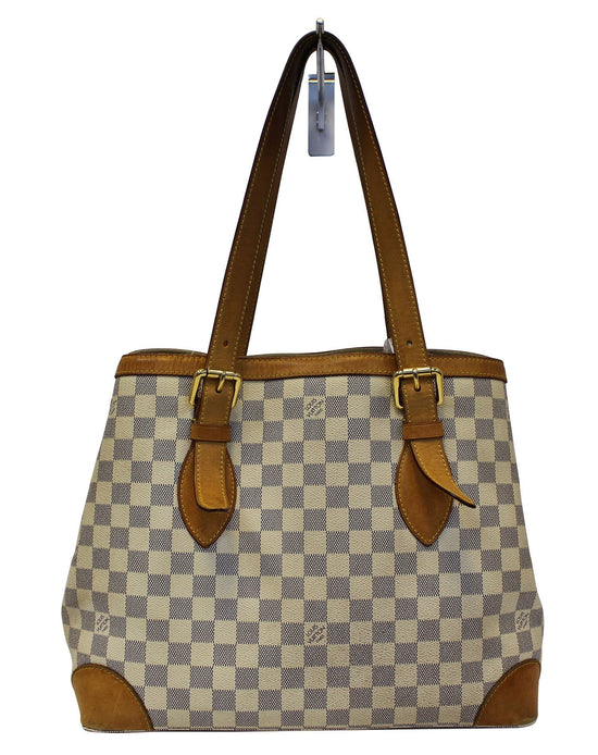 Louis Vuitton - LV - Hampstead MM - Damier Azur Ivory Blue Shoulder Bag