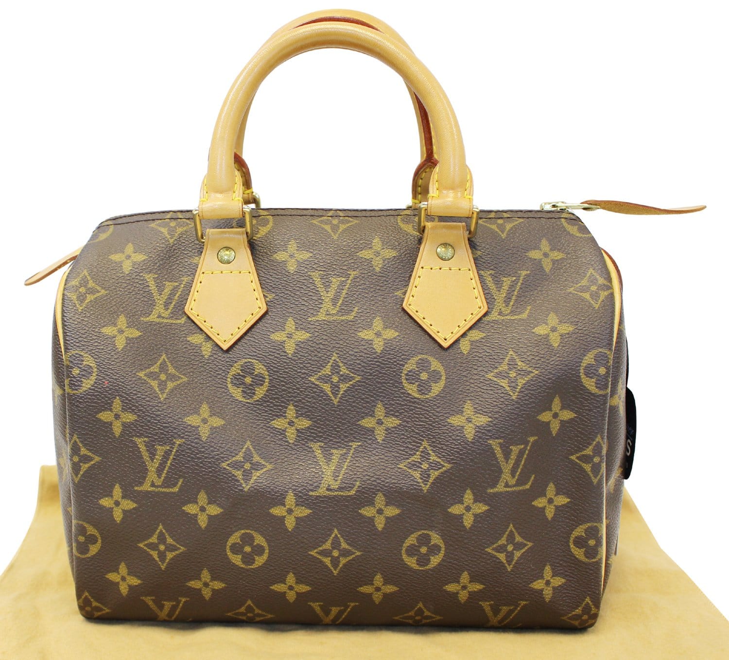 LOUIS VUITTON Satchel Bag Used Monogram Canvas Speedy 25