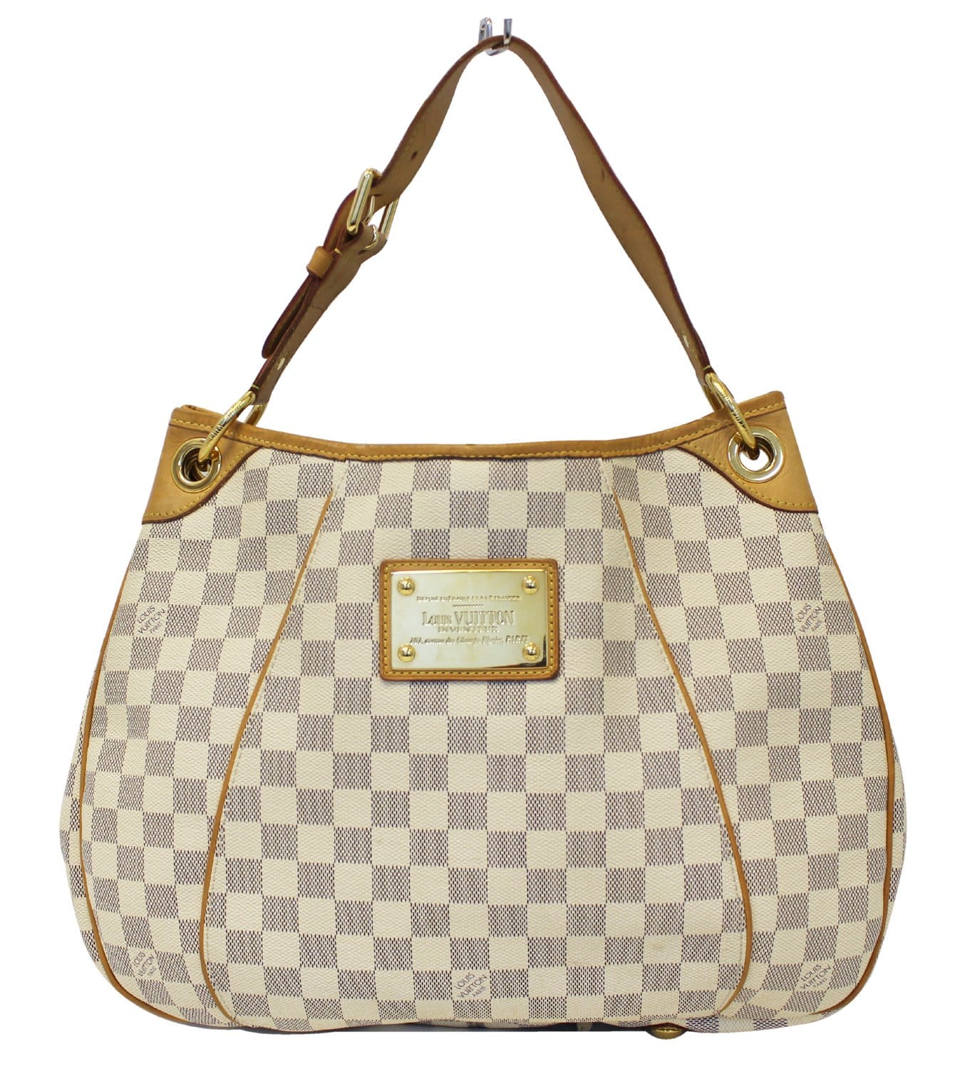 LOUIS VUITTON Damier Azur Galliera PM Shoulder Bag