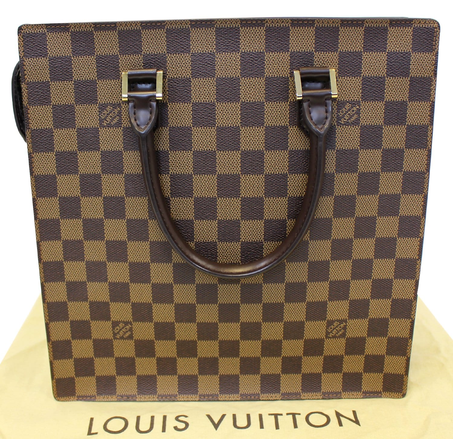 Louis Vuitton Vintage Damier Ebene Venice Pm in Brown