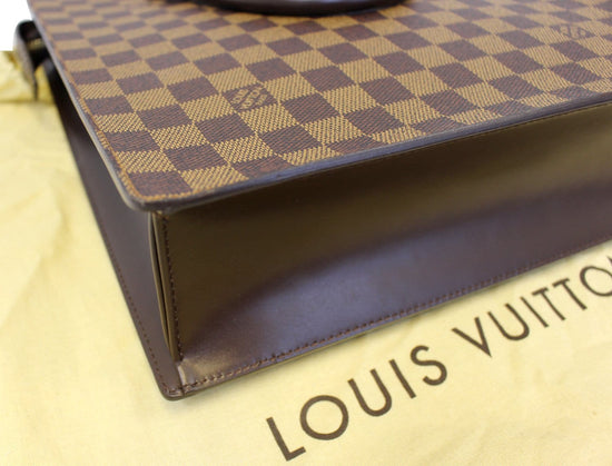 Louis Vuitton Damier Ebene Venice Sac Plat (SHG-36001) – LuxeDH