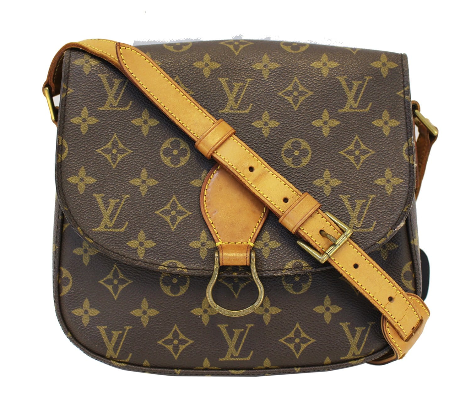 LOUIS VUITTON Monogram Saint Cloud GM Shoulder Bag
