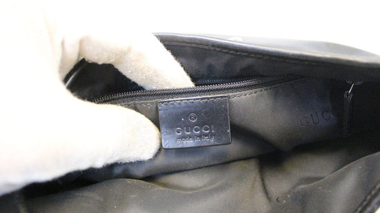 Hobo handbag Gucci Black in Suede - 31738772