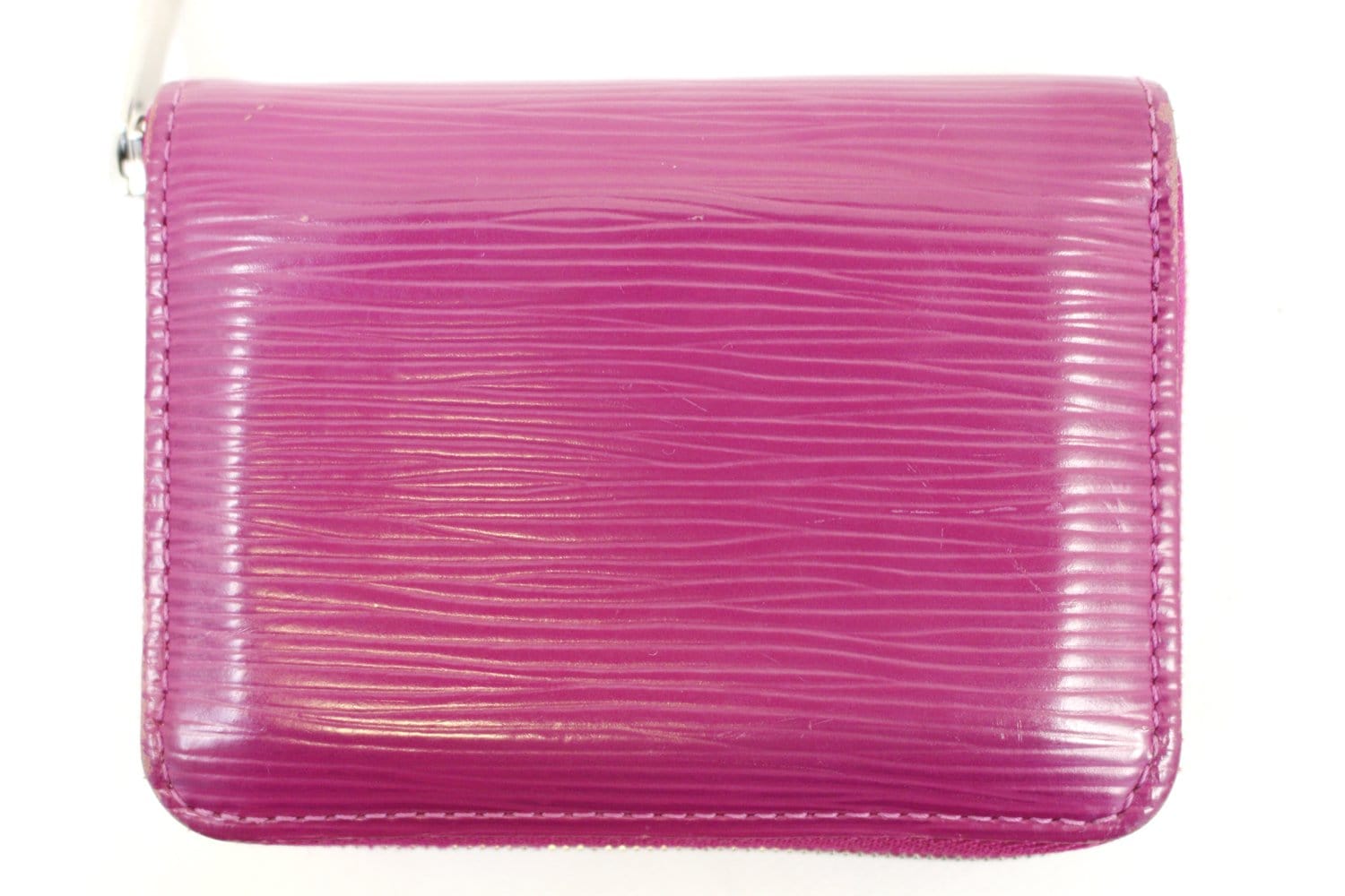 Leather Purple Coin Purse