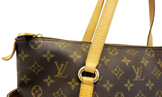 Authentic Louis Vuitton Totally MM Monogram M56689 Tote Hand Bag Guarantee  LD768