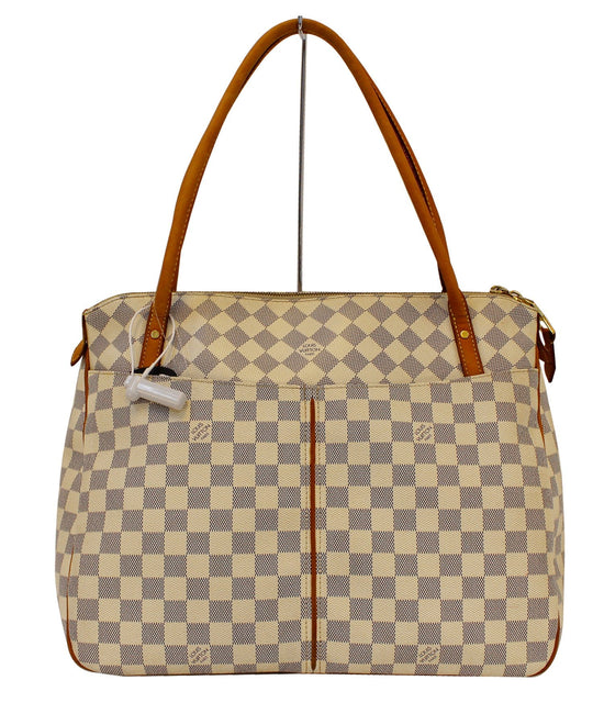 Louis Vuitton Damier Azur Figheri GM Tote Bag 858132