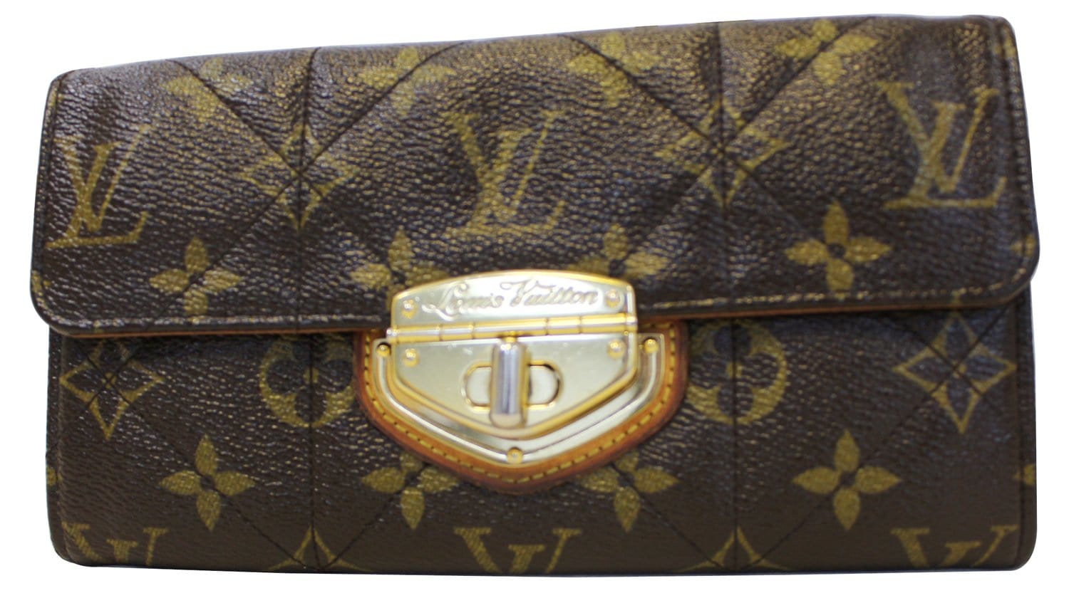 Loui Vuitton monogram Etoile quilted clutch