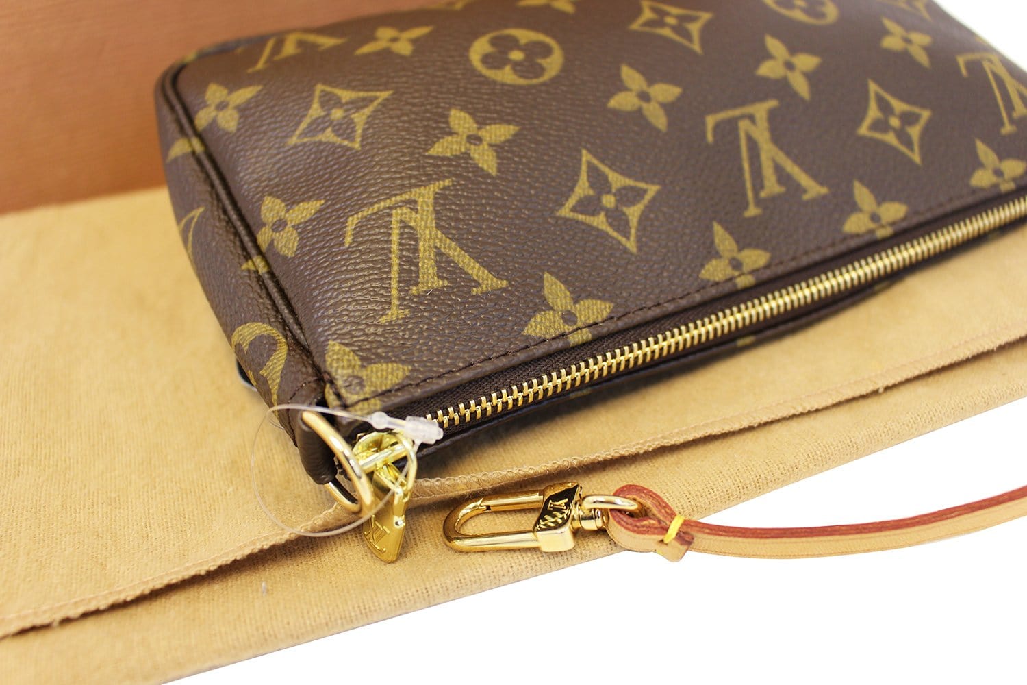 LOUIS VUITTON Monogram Canvas Pochette Accessoires Pouch