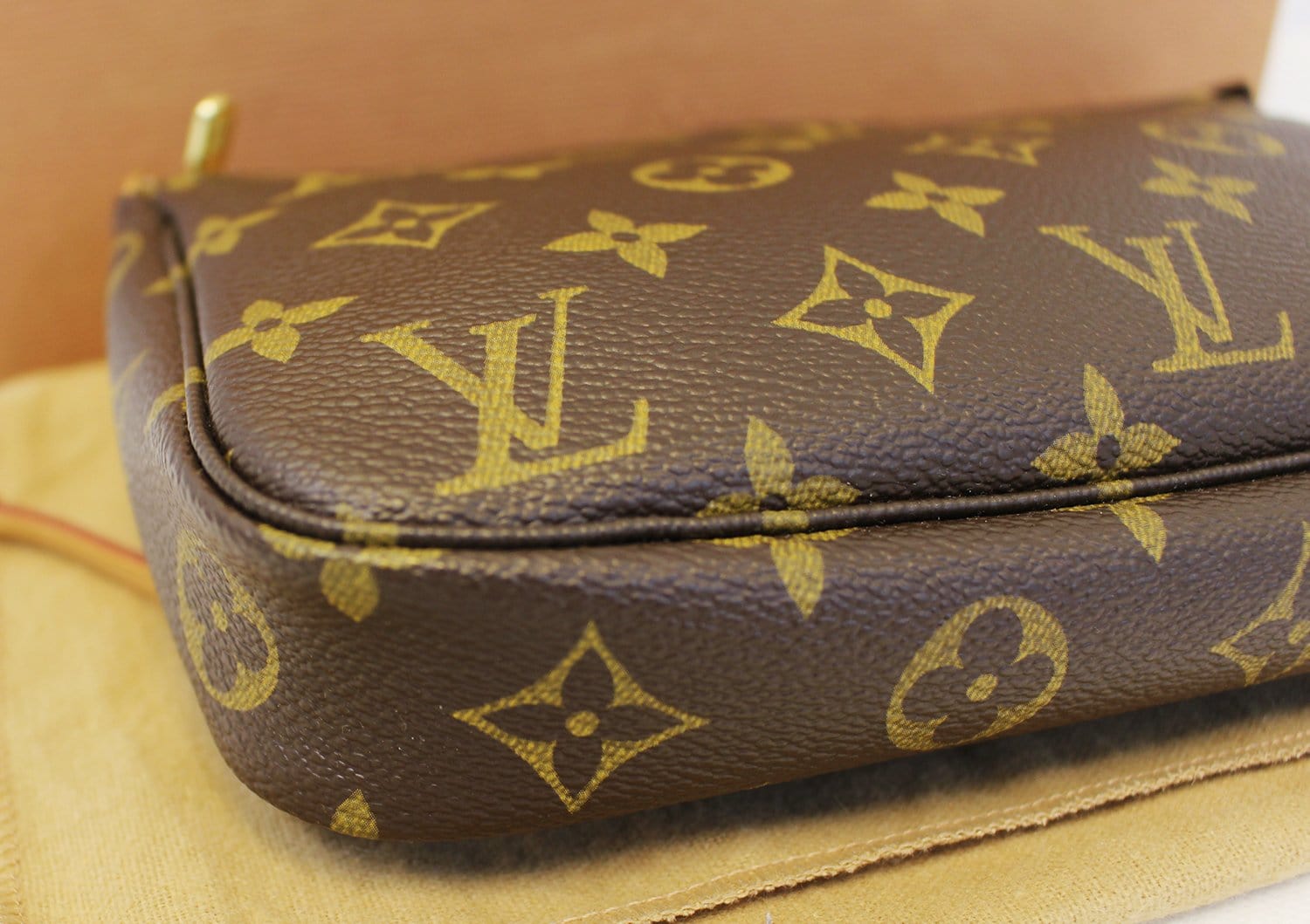 LOUIS VUITTON Monogram Canvas Pochette Accessoires Pouch