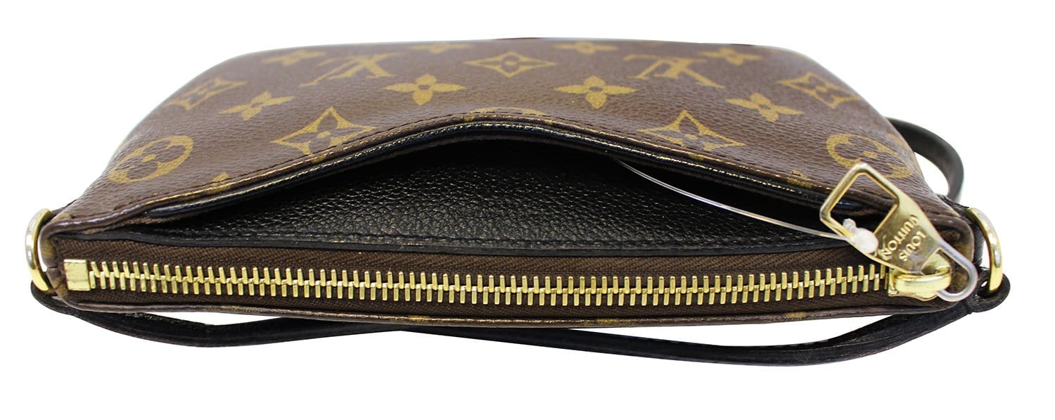 LOUIS VUITTON Monogram Canvas Pallas Clutch Crossbody Bag