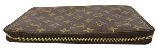 LOUIS VUITTON Monogram Escovedo Travel Case Long Wallet