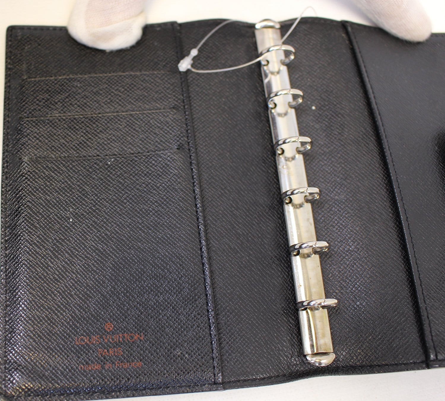 LOUIS VUITTON Epi Leather Z Agenda PM Day Planner Cover Black - Sale