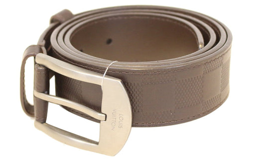 Louis Vuitton Damier Infini Leather Belt 36 Inch