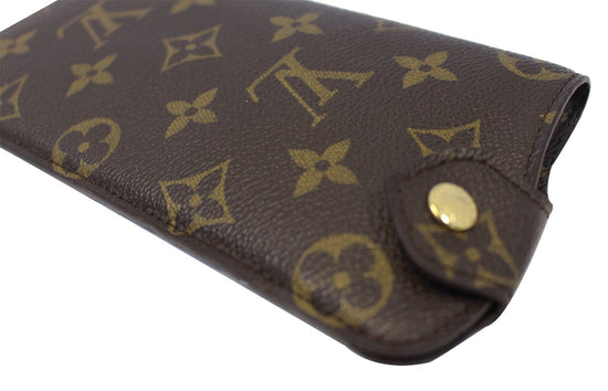 Louis Vuitton Monogram Etui Lunettes Glasses Case - Brown - LOU807556