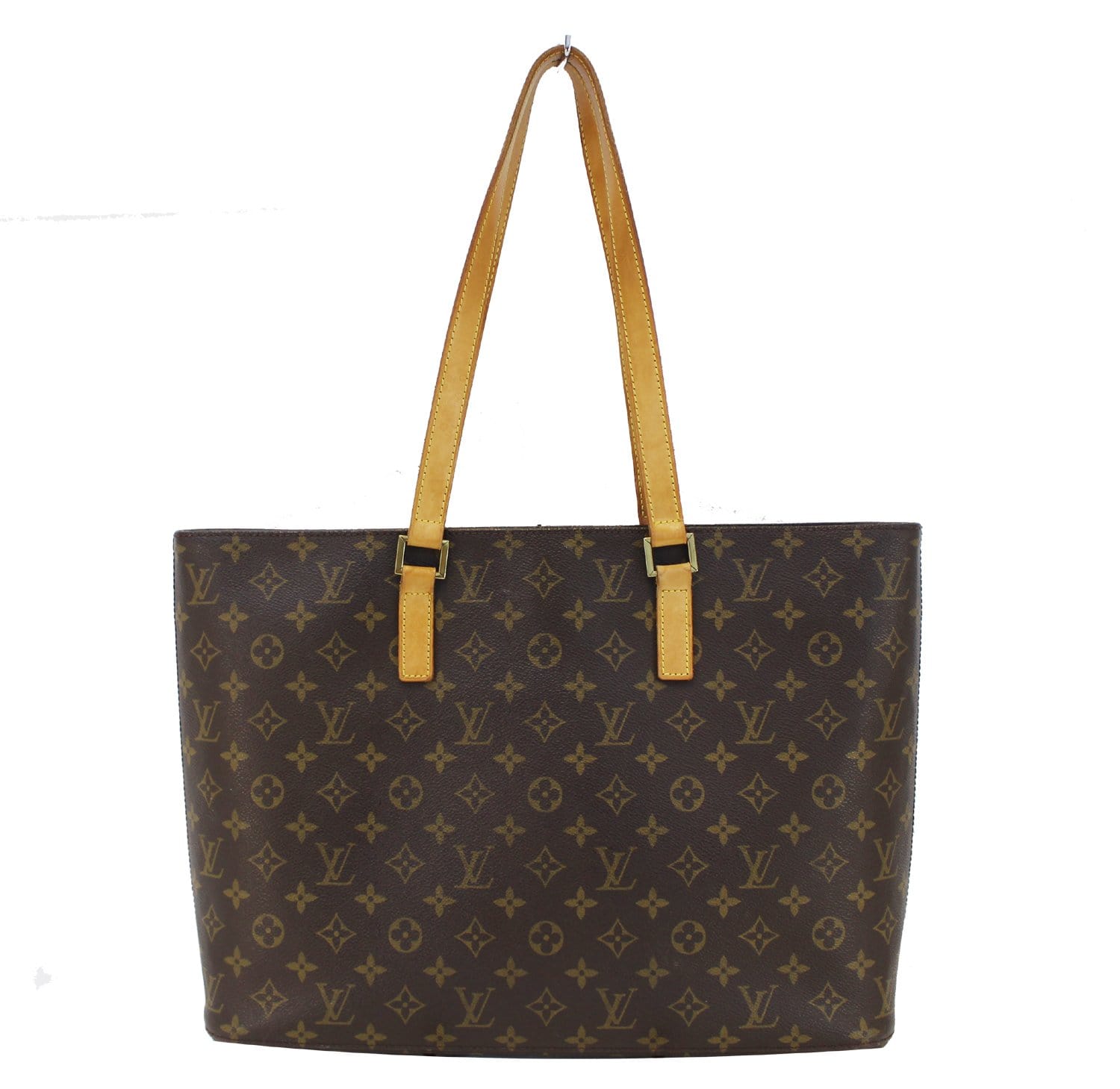 Authentic LOUIS VUITTON Monogram Canvas Luco Tote Bag TT1471