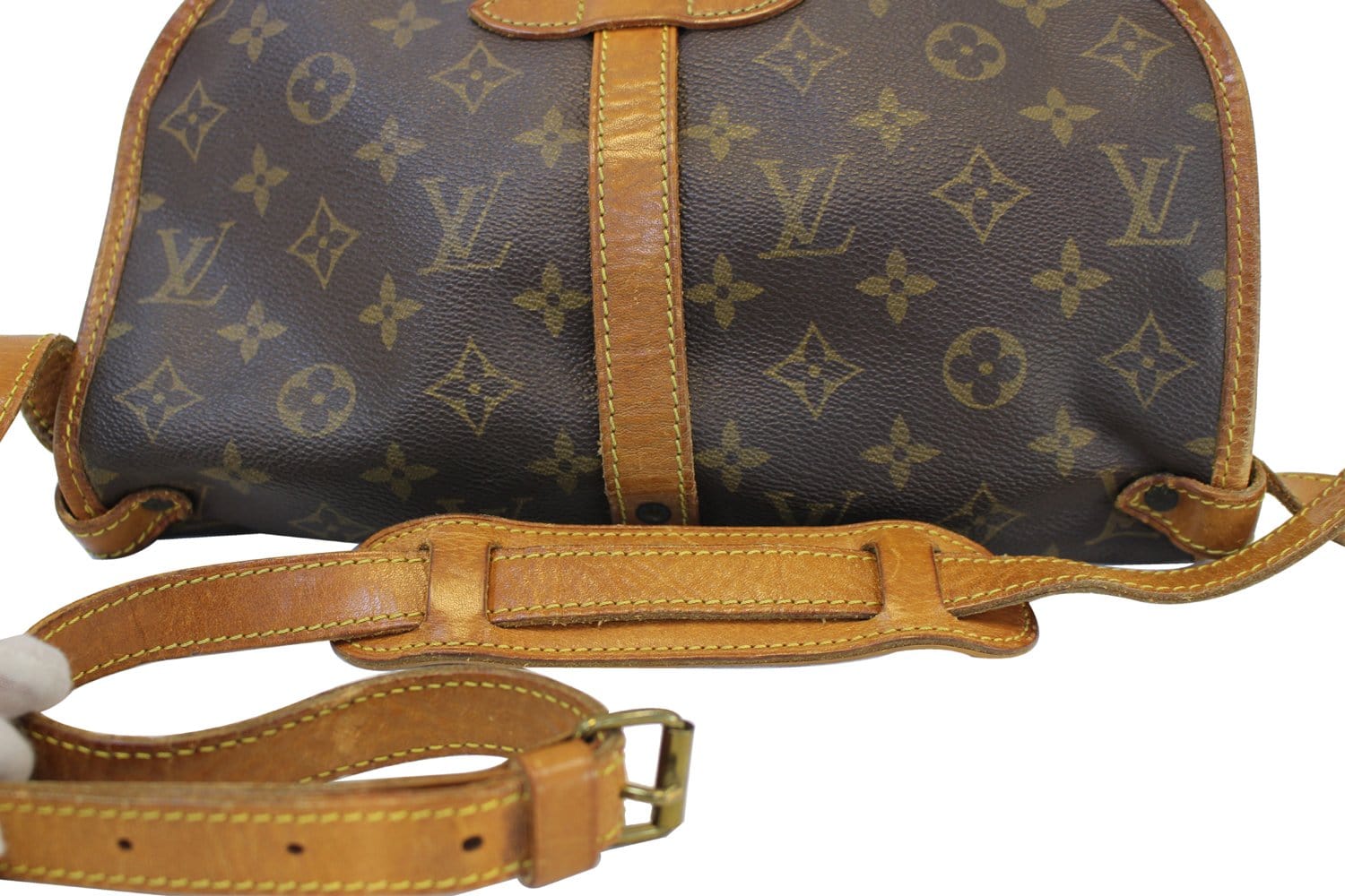 Authentic LOUIS VUITTON Monogram Canvas Saumur 30 Crossbody Bag TT1478