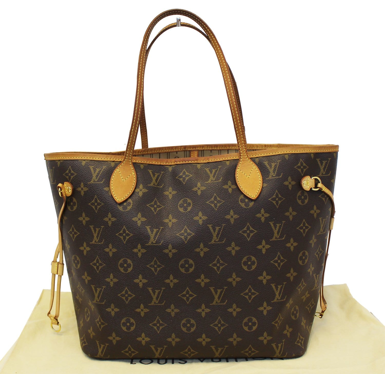  LOUIS  VUITTON  Monogram Neverfull  MM Tote  Shoulder Bag