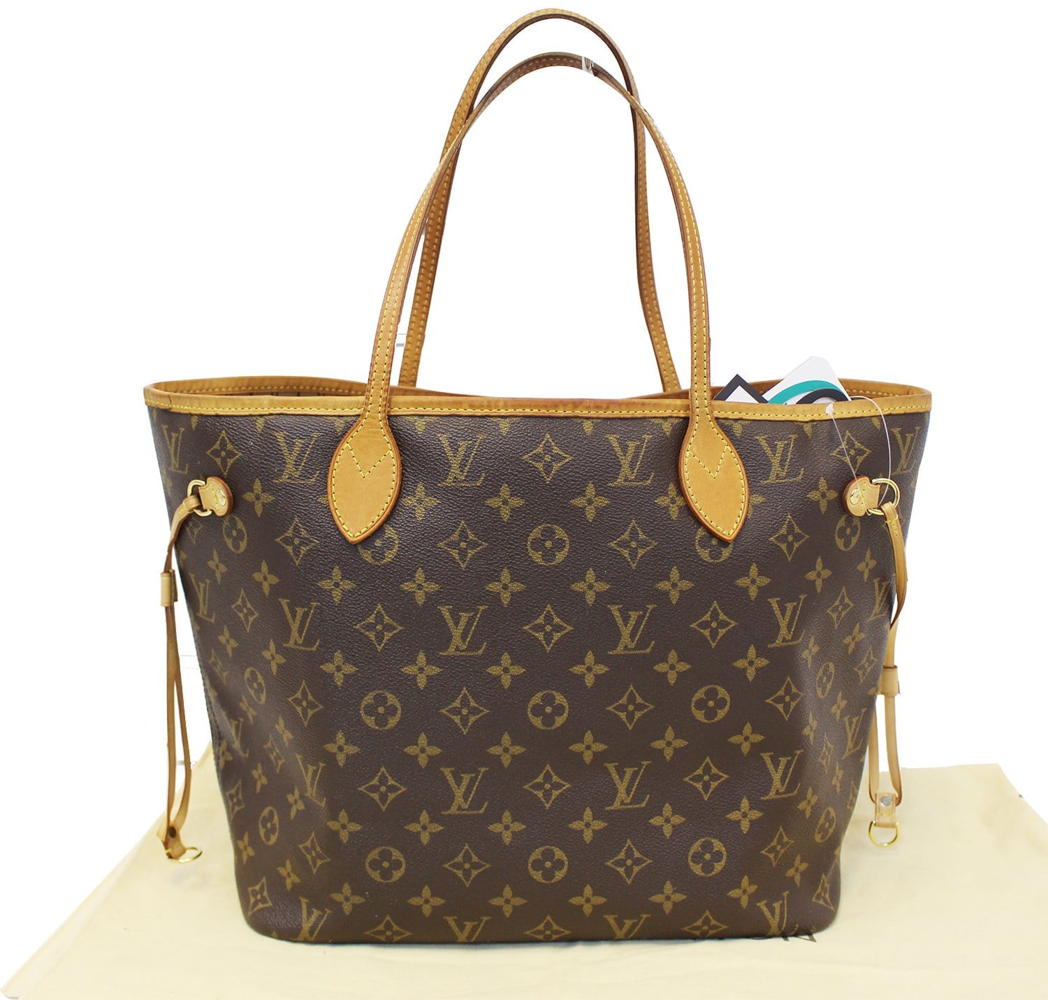  LOUIS  VUITTON  Monogram Neverfull  MM Tote  Shoulder Bag