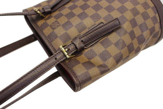 Louis Vuitton Damier Ebene Marais Bucket Bag with Pouch Brown ref.780090 -  Joli Closet