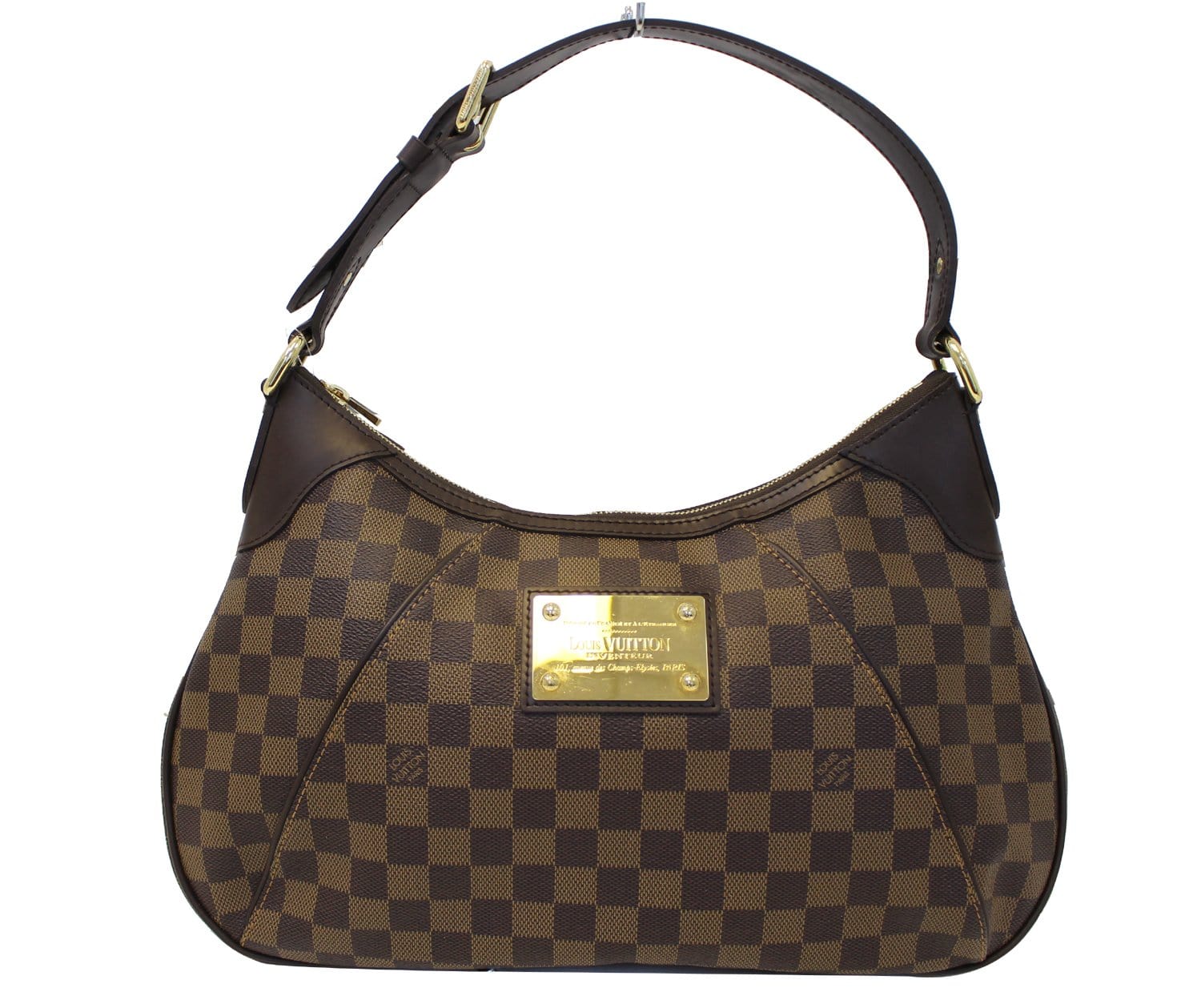 LOUIS VUITTON Damier Ebne Thames GM Shoulder Bag