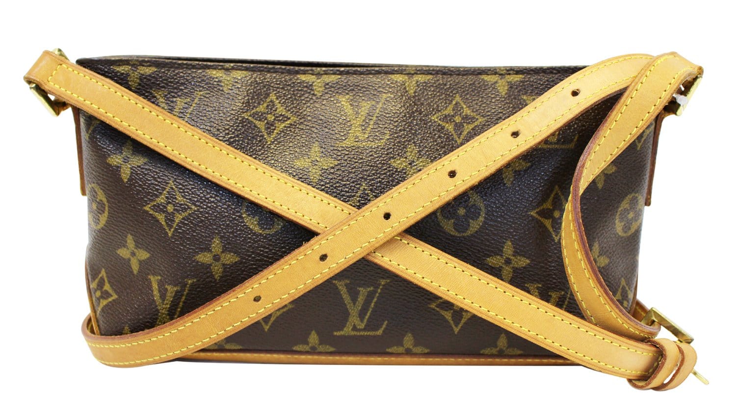 Louis Vuitton Monogram Trotter Crossbody Shoulder Bag