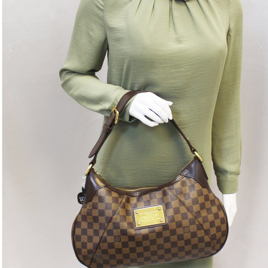 LOUIS VUITTON Thames GM Damier Ebene Shoulder Bag Brown- 20% OFF