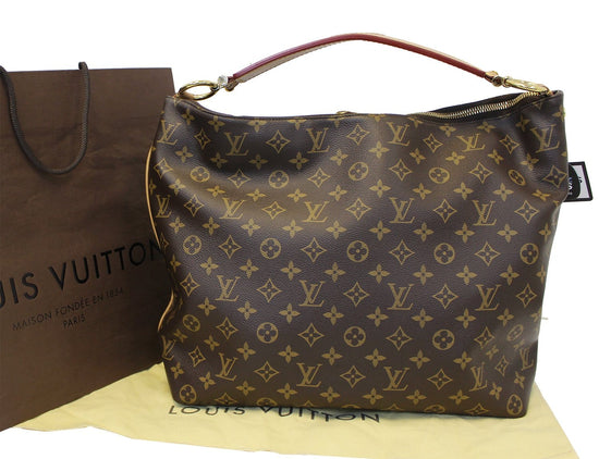 LOUIS VUITTON M40587 Monogram Sully MM Shoulder Bag